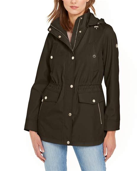 michael kors jacket woman|Michael Kors anorak jacket women.